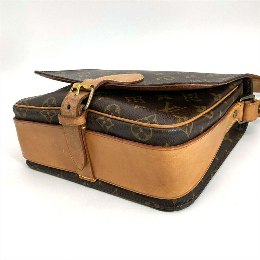 LOUIS VUITTON Brown Monogram Canvas Shoulder Bag - Picture 5 of 16